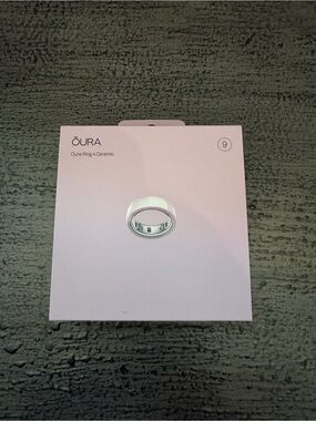 Oura Ring 4 Ceramic - Petal Pink Size 9